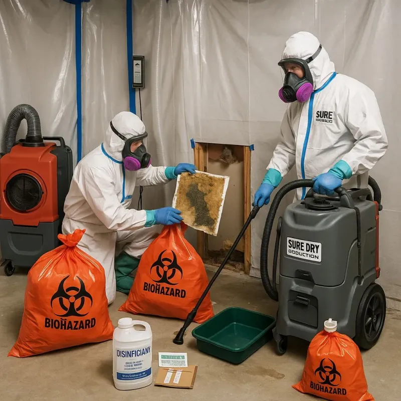 Contaminated Water Handling Protocols process in Lake Delton, WI