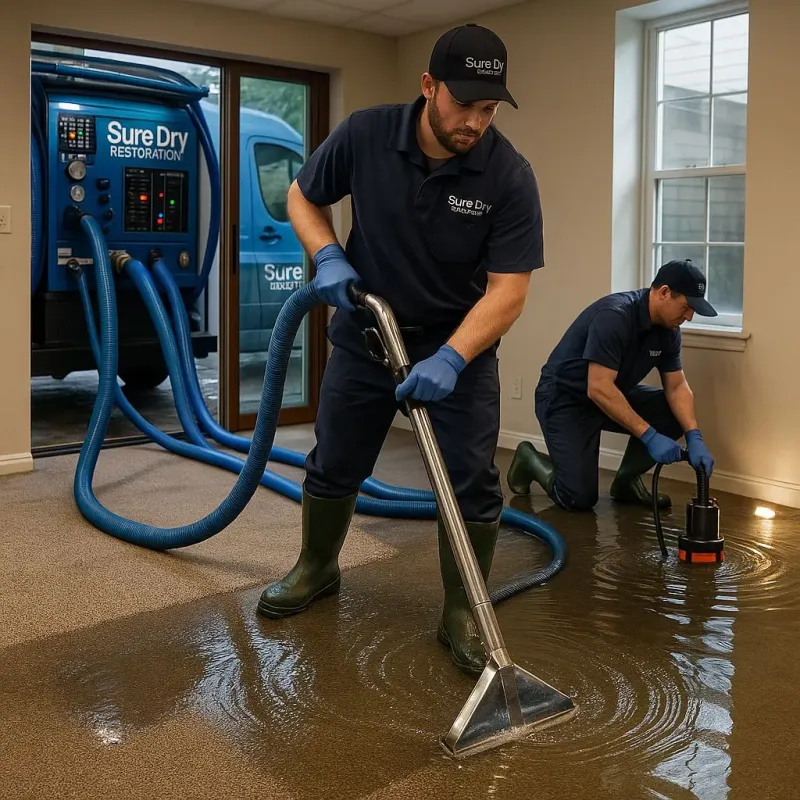 Water Extraction and Removal process in Lake Delton, WI